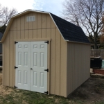 10x12 Barn with 6' Sidewalls Mount Pleasant WI